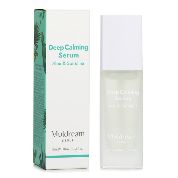 Успокаивающая сыворотка Muldream Deep Calming (Алое, Спирулина) - My Store