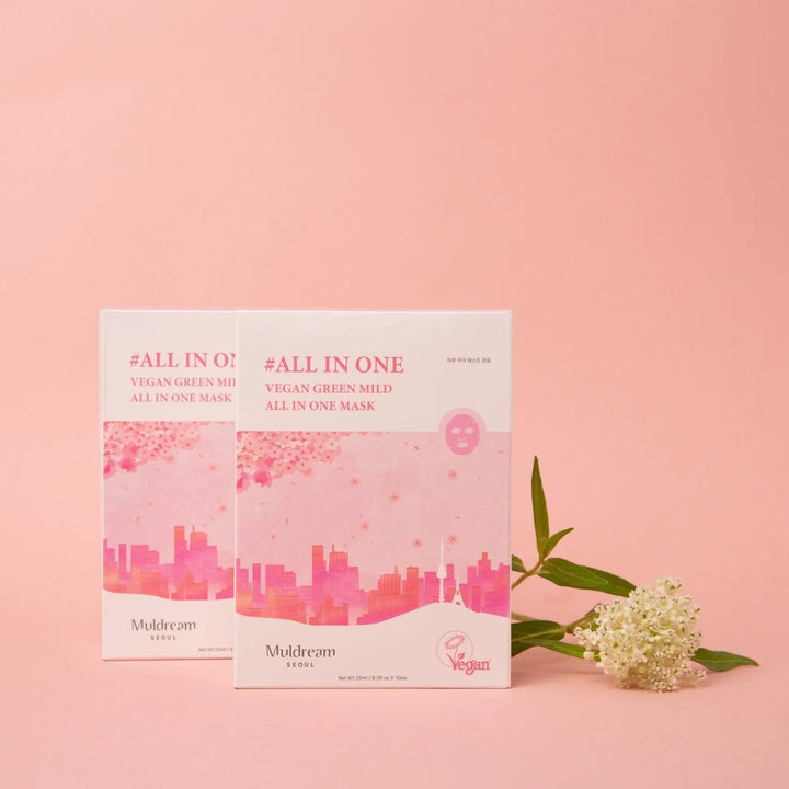 Маска Muldream Vegan Green Mild All in One - My Store