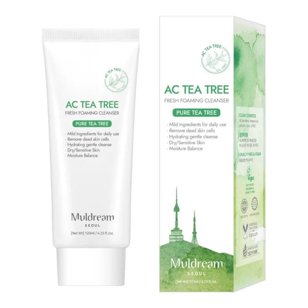 Очищающая пенка Muldream AC Tea Tree Fresh Foaming Cleanser - My Store