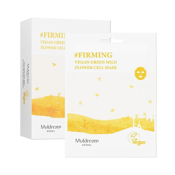 Маска Muldream Vegan Green Mild Flower Cell - My Store