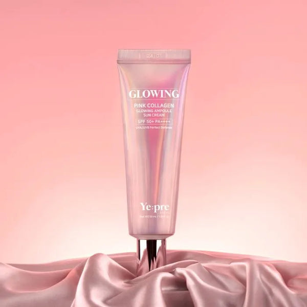 Yepre Pretty Pink Коллагеновый солнцезащитный крем SPF50+/Pa++++