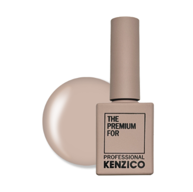 Гель-лак Kenzico нежный кофейный оттенок из коллекции Cappuccino KF-01