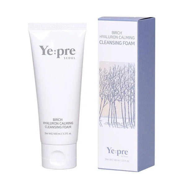 Очищающая пенка Yepre Birch Hyaluron Calming - My Store