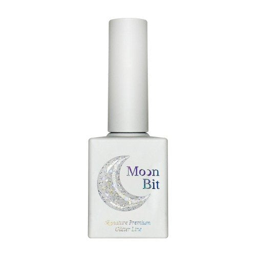 Гель-лак Kenzico с глиттерным сиянием из коллекции Moon Bit MB-01