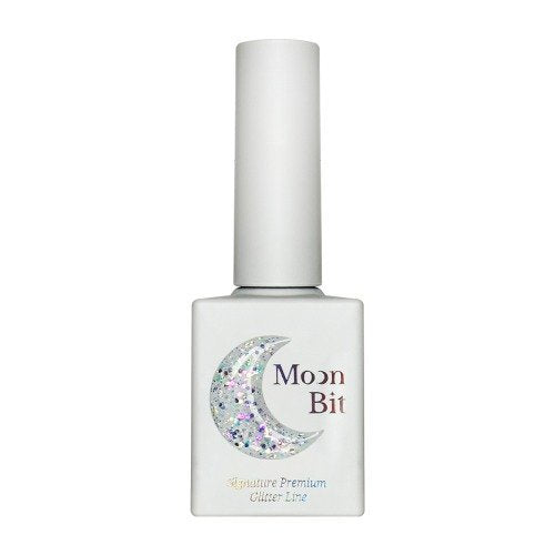 Гель-лак Kenzico с глиттерным сиянием из коллекции Moon Bit MB-06