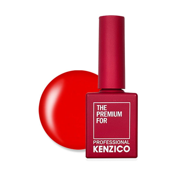 Гель-лак Kenzico сочный красный оттенок из коллекции The Reds R-01
