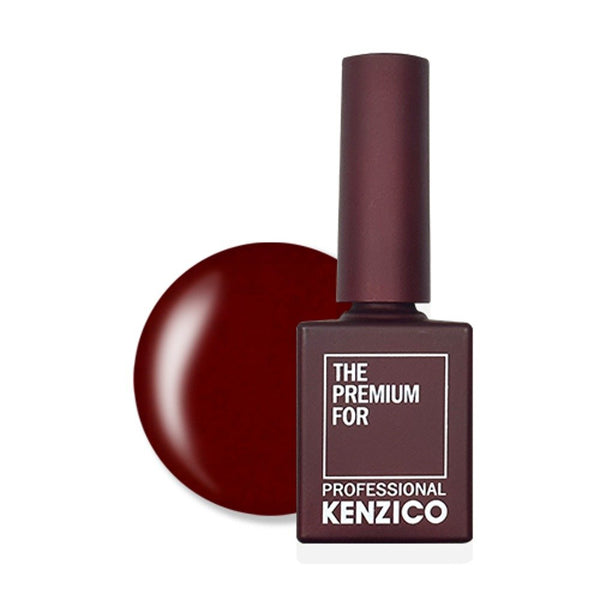 Гель-лак Kenzico насыщенный винный оттенок из коллекции The Reds R-04
