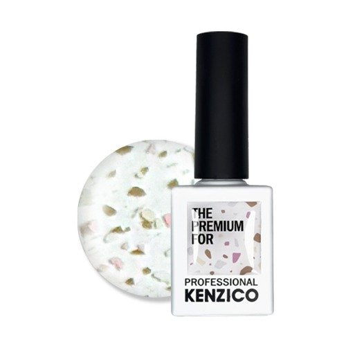 Гель-лак Kenzico с эффектом терраццо из коллекции Fall In TE-001