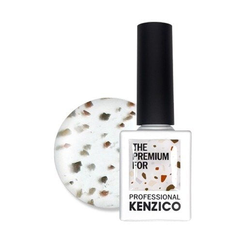 Гель-лак Kenzico с эффектом терраццо из коллекции Fall In TE-002