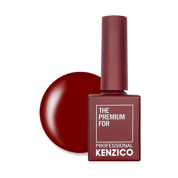 Гель-лак Kenzico глубокий бордовый оттенок из коллекции The Reds R-03